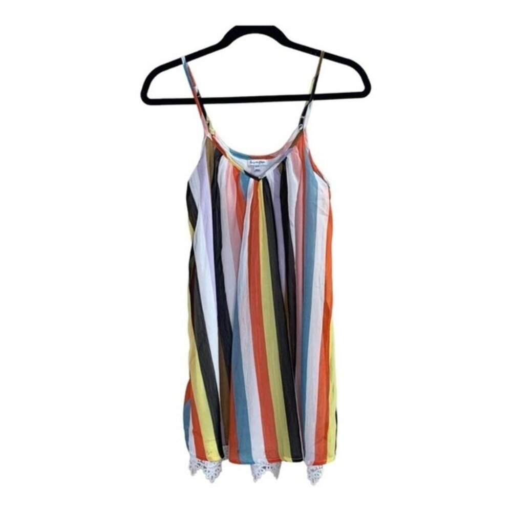 Love Fire Striped Mini dress